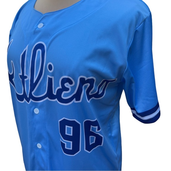 ATLiens Outkast Andre 3k Atlanta Braves Powder Blue Jersey FULLY SUBLIMATED - Picture 4 of 15